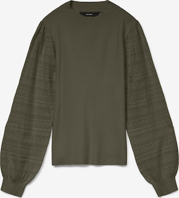 Pull-over 'VMNEWLimone' VERO MODA en vert : devant