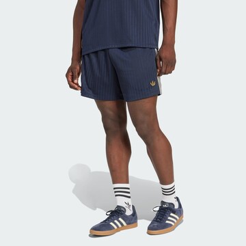 ADIDAS ORIGINALS Loose fit Trousers 'Terrace Icons Juventus' in Blue: front