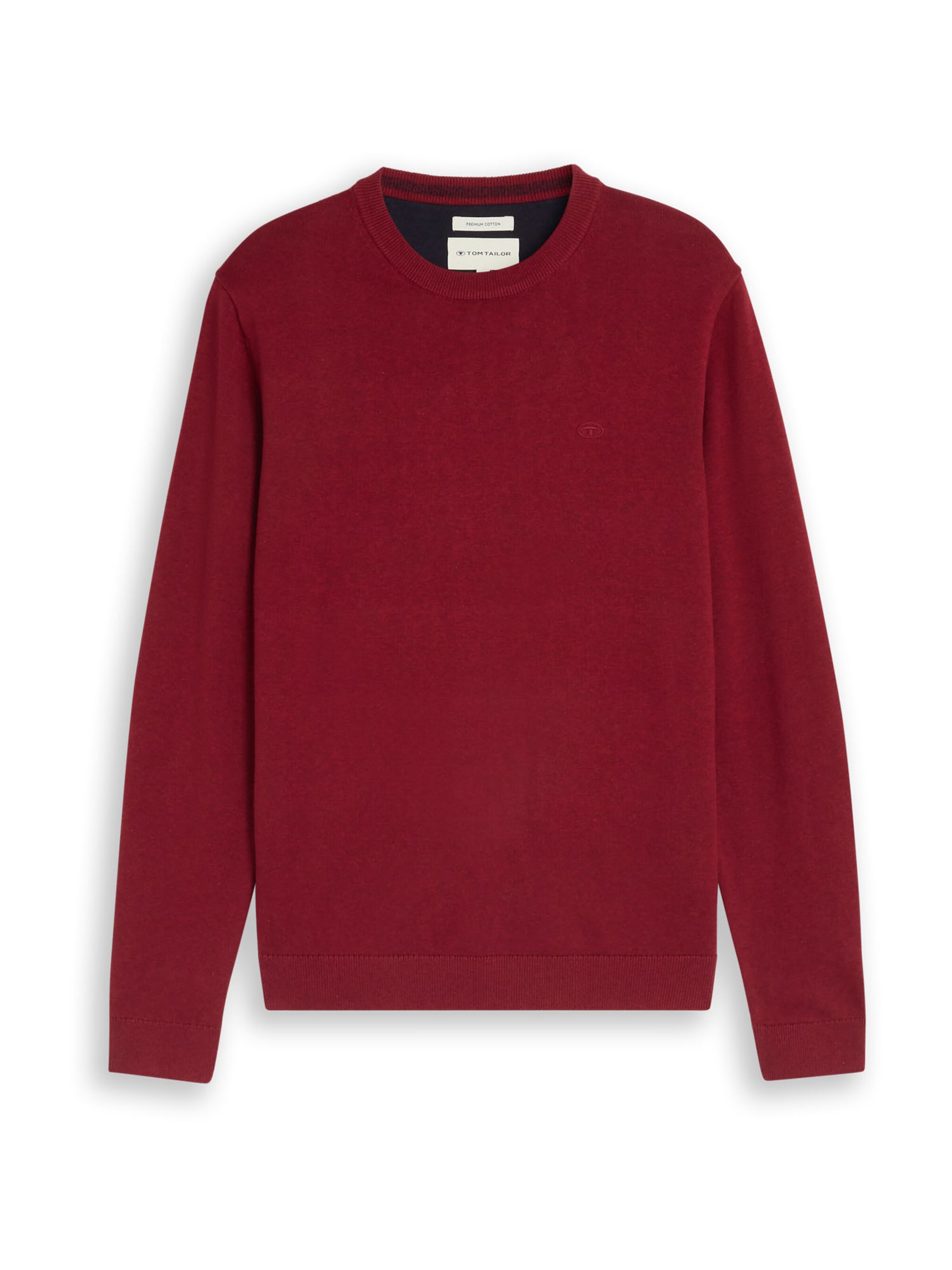 TOM TAILOR Pullover in Rot: Vorderseite