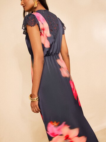 Robe love & roses en noir