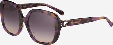 COACH Sonnenbrille '0HC8292' in Lila: predná strana