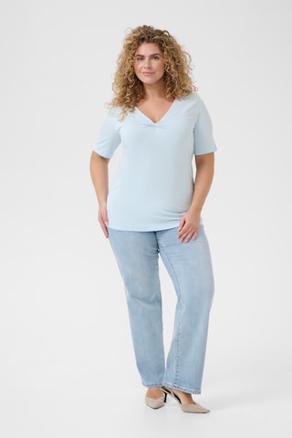 KAFFE CURVE Shirt 'KCWinni' in Blue