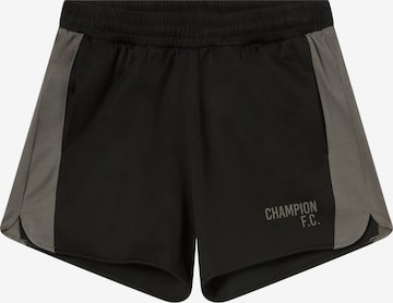 juoda Champion Authentic Athletic Apparel Laisvas Kelnės: priekis