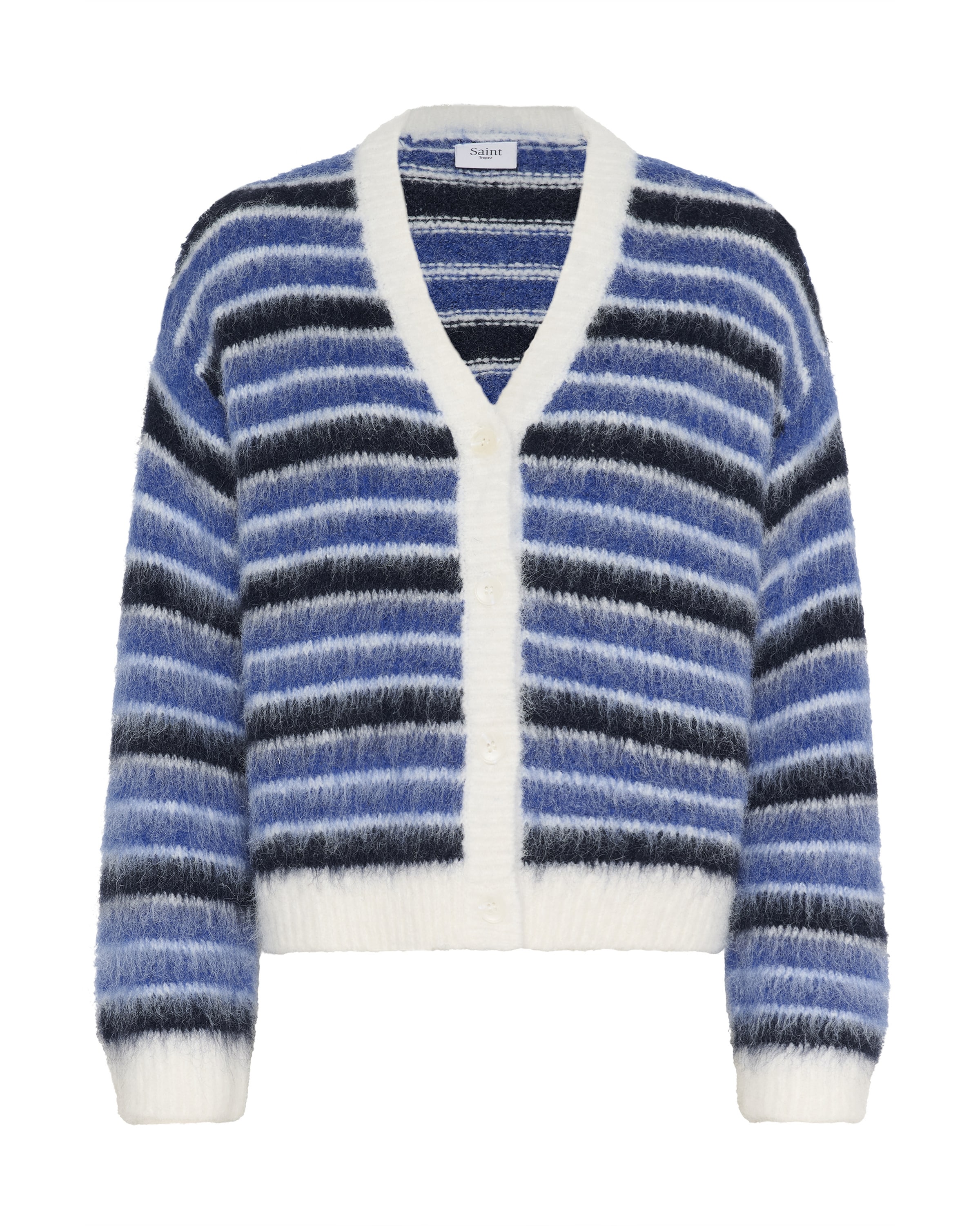 Cardigan 'OlmaSZ' SAINT TROPEZ en bleu : devant