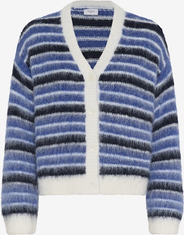 SAINT TROPEZ Knit Cardigan 'OlmaSZ' in Blue: front
