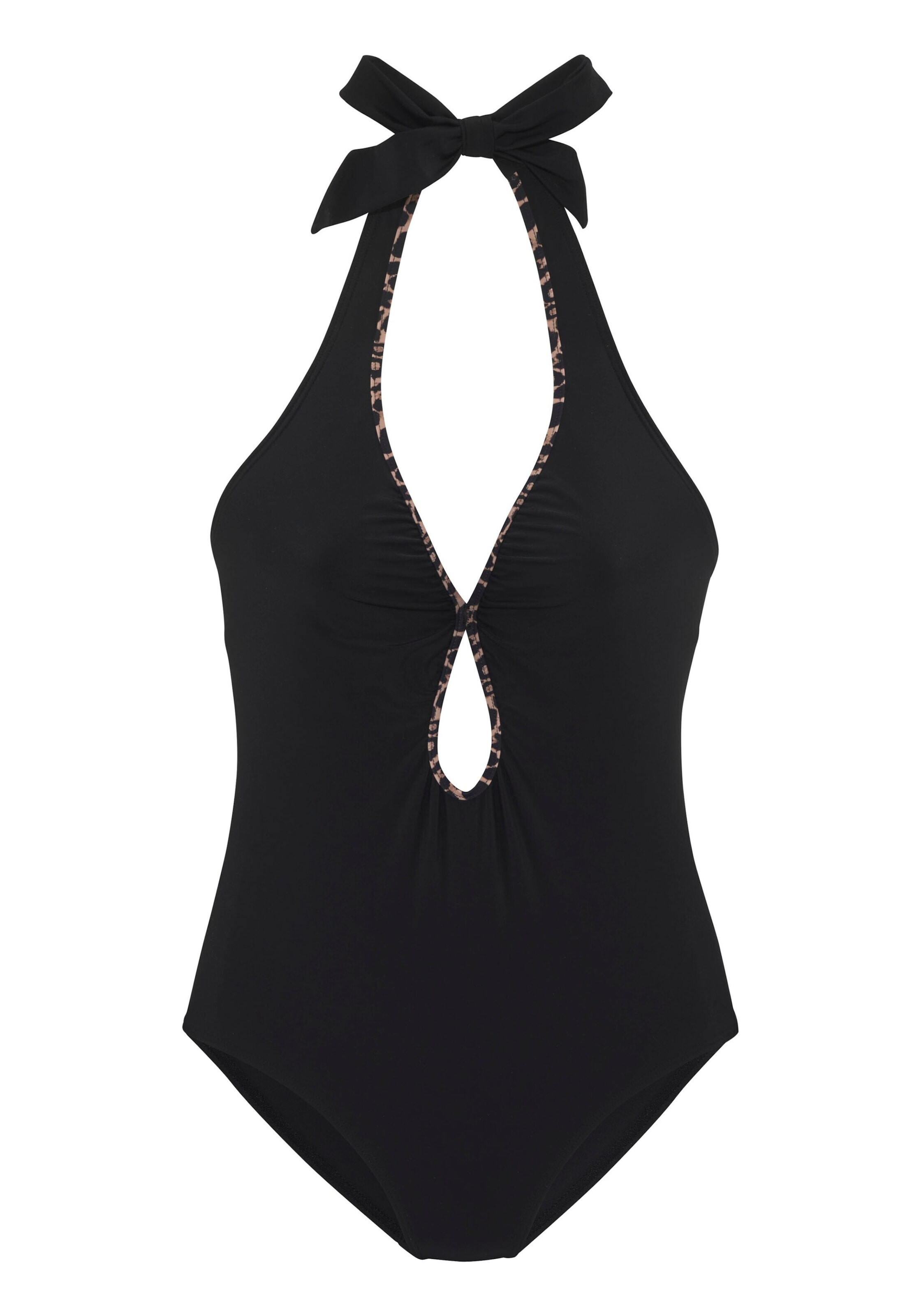 LASCANA Ολόσωμο μαγιό σε μαύρο: μπροστά