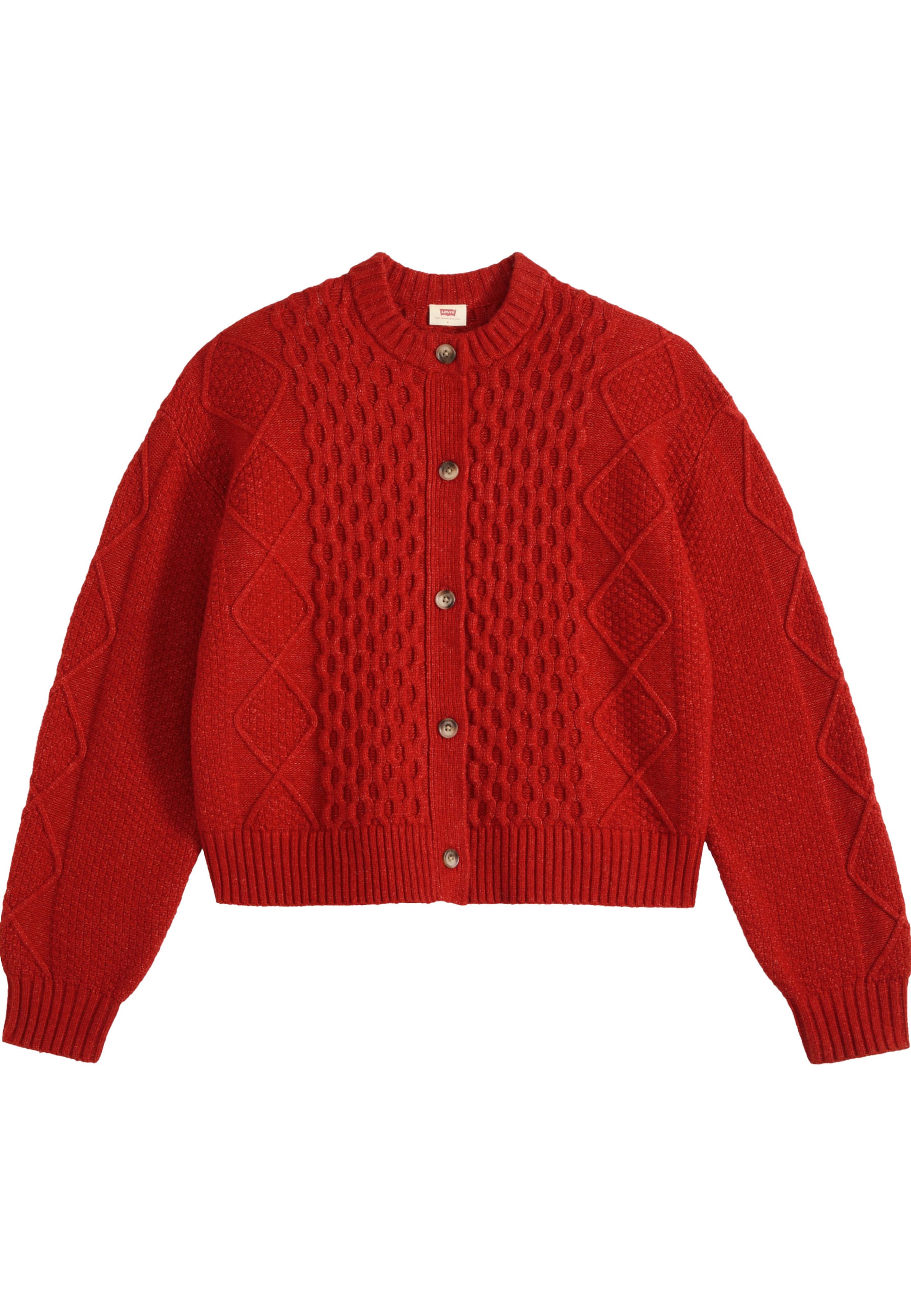 LEVI'S ® Kampsun 'CHARLOTTE' XS suuruses erkpunane, Tootevaade