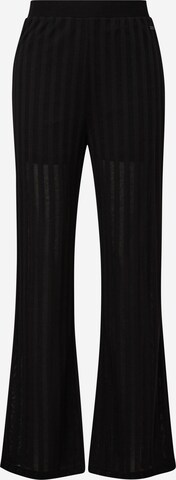 Wide Leg Pantalon QS en noir : devant