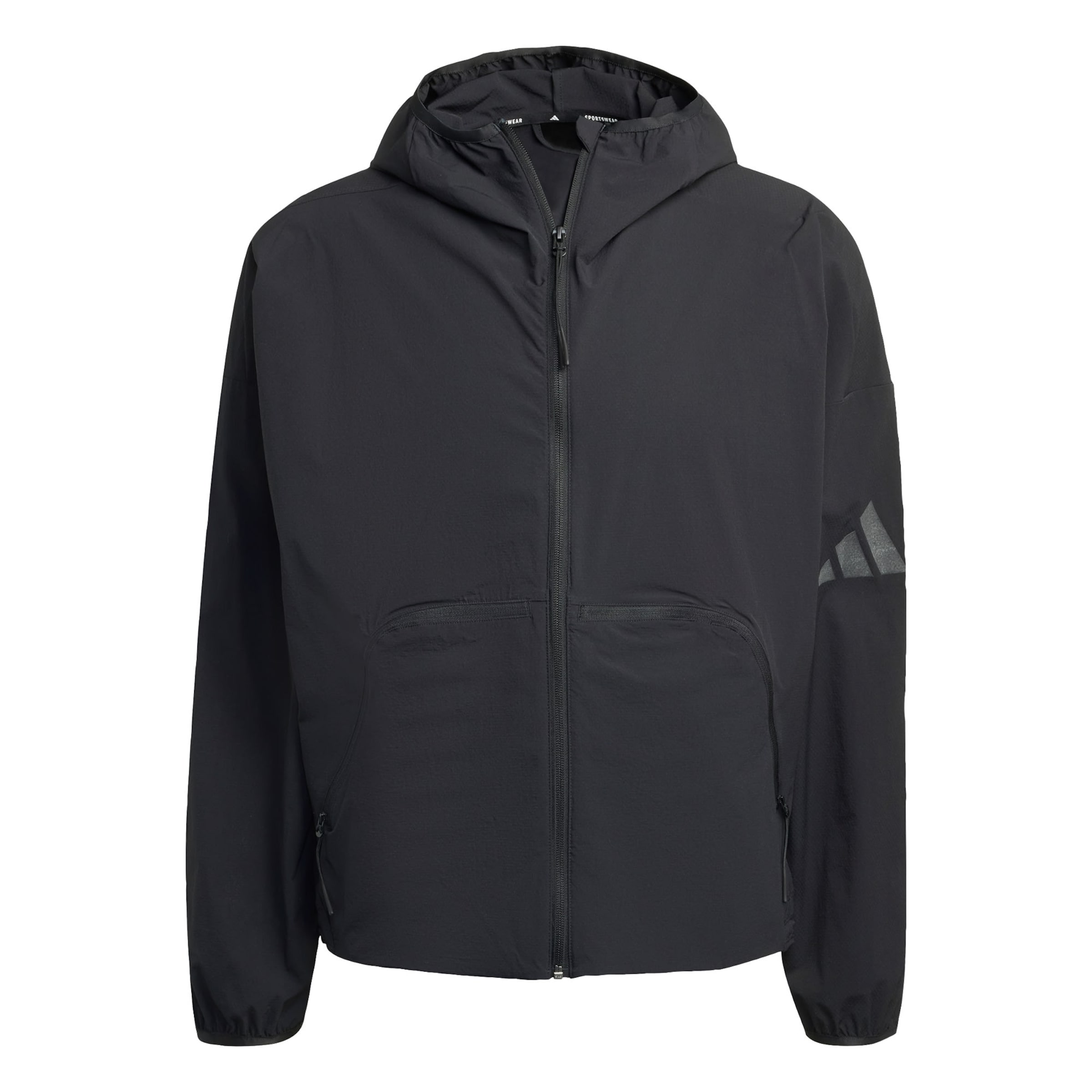 Geacă sport 'Myshelter' de la ADIDAS SPORTSWEAR pe negru: față