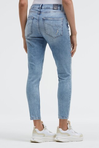 Soccx Slimfit Jeans in Blau