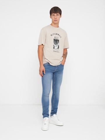 Only & Sons Skinny Jeans 'ONSWARP' in Blue