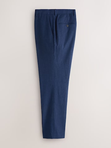 Regular Pantalon à plis Next en bleu