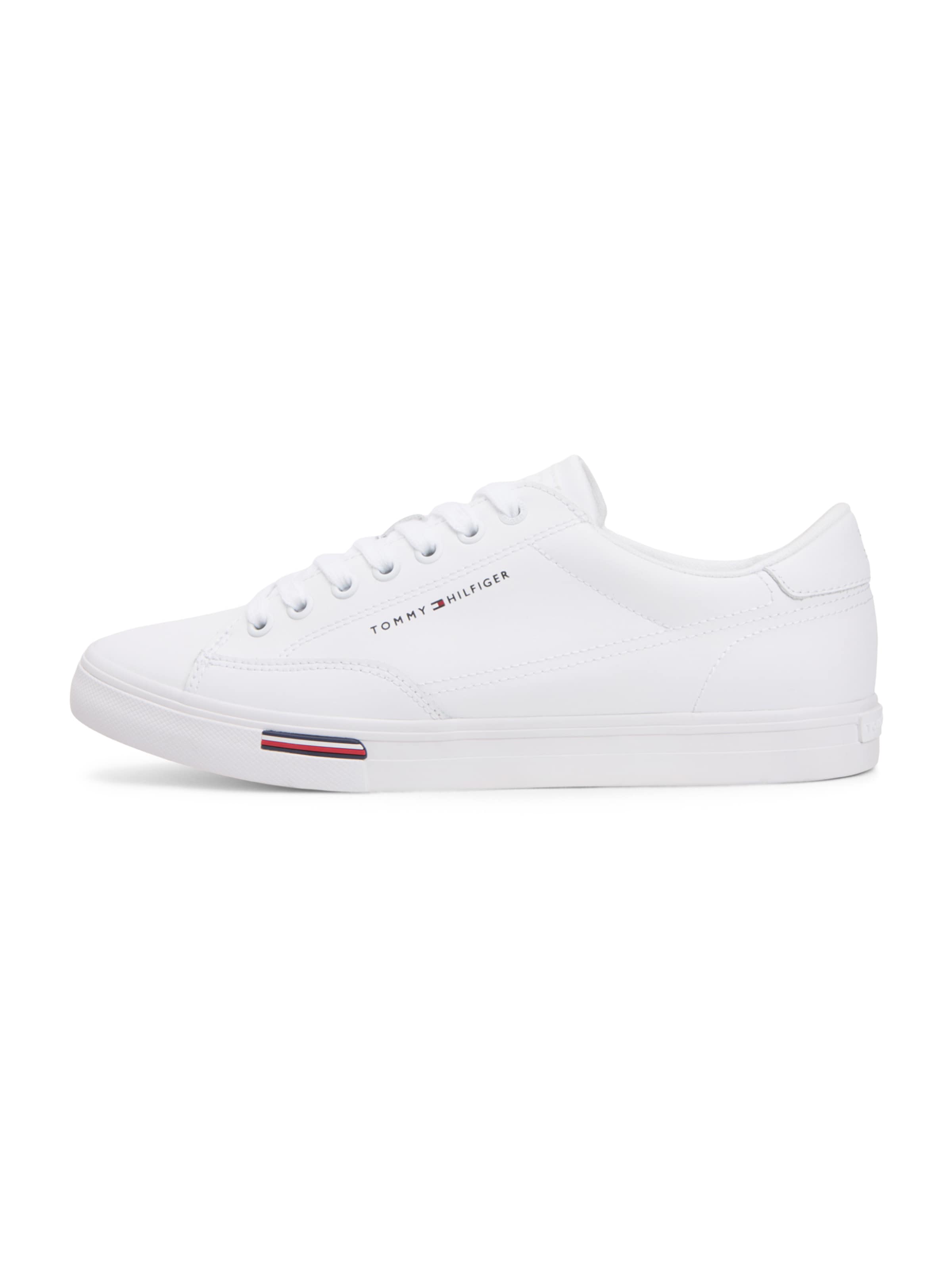 TOMMY HILFIGER Låg sneaker i vit: framsida
