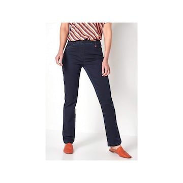 TONI Slimfit Jeans in Blauw: voorkant