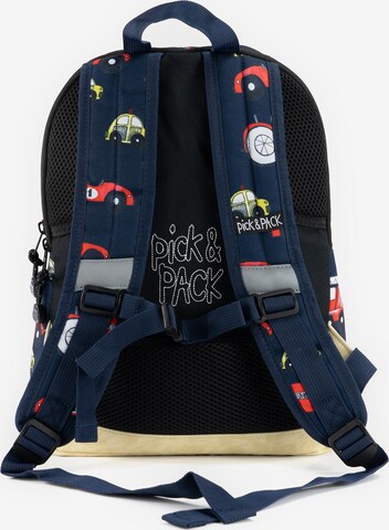Pick & Pack Backpack 'Cars' in Blue