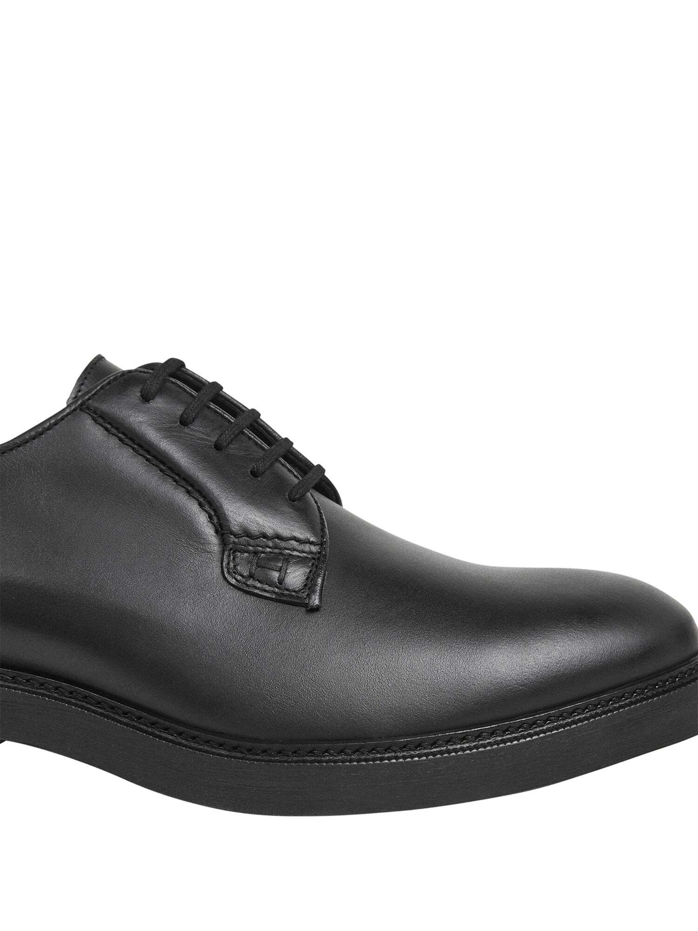 Hackett London Schnürschuh 'Egmont Accent' in Schwarz