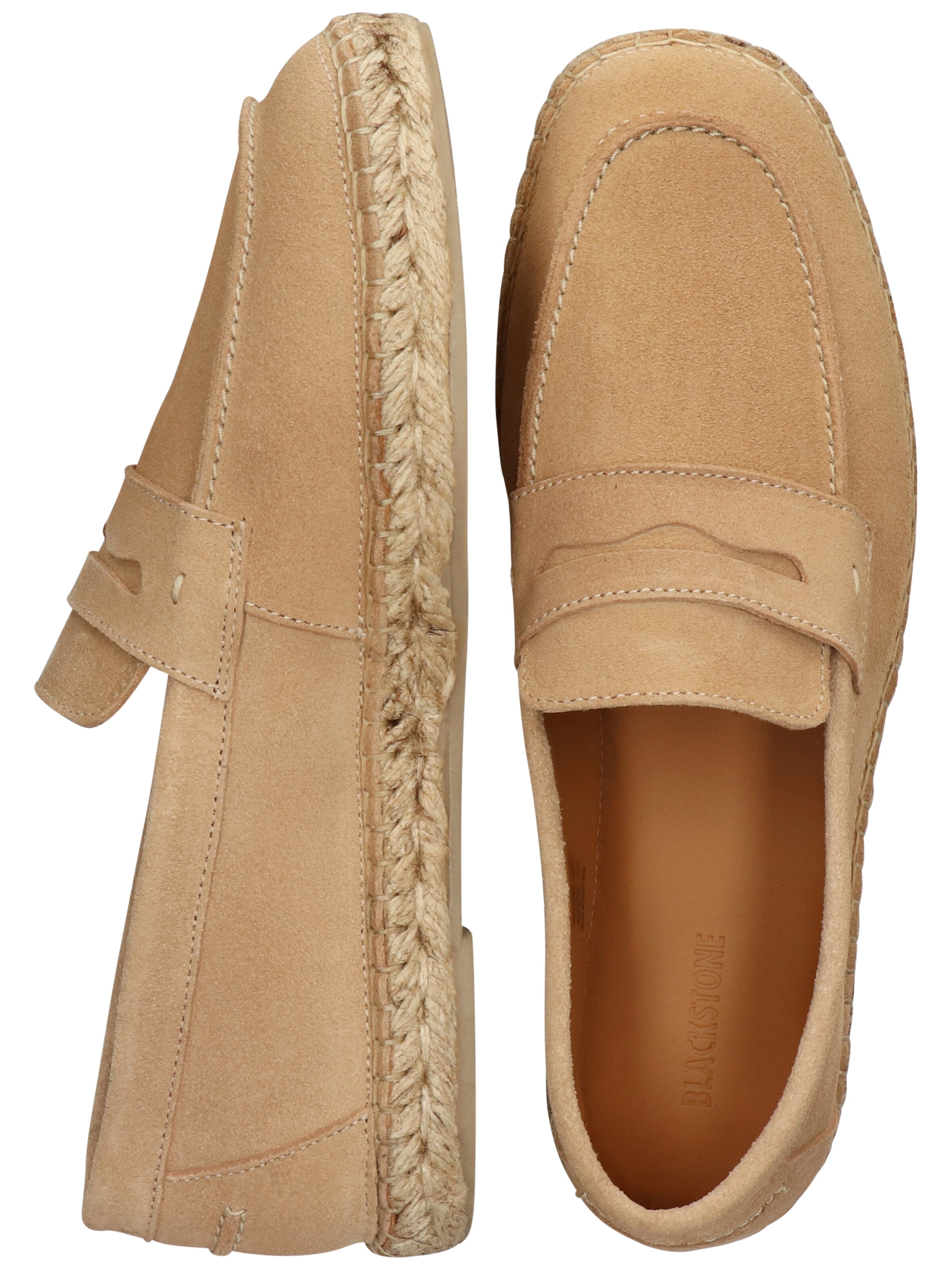 BLACKSTONE Slip-Ons 'Espa Sonny - DG375' in Beige