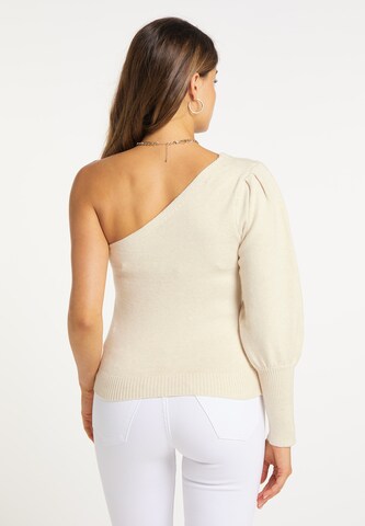 faina - Jersey en beige