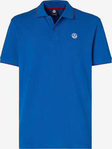 North Sails Poloshirt in Blau: predná strana