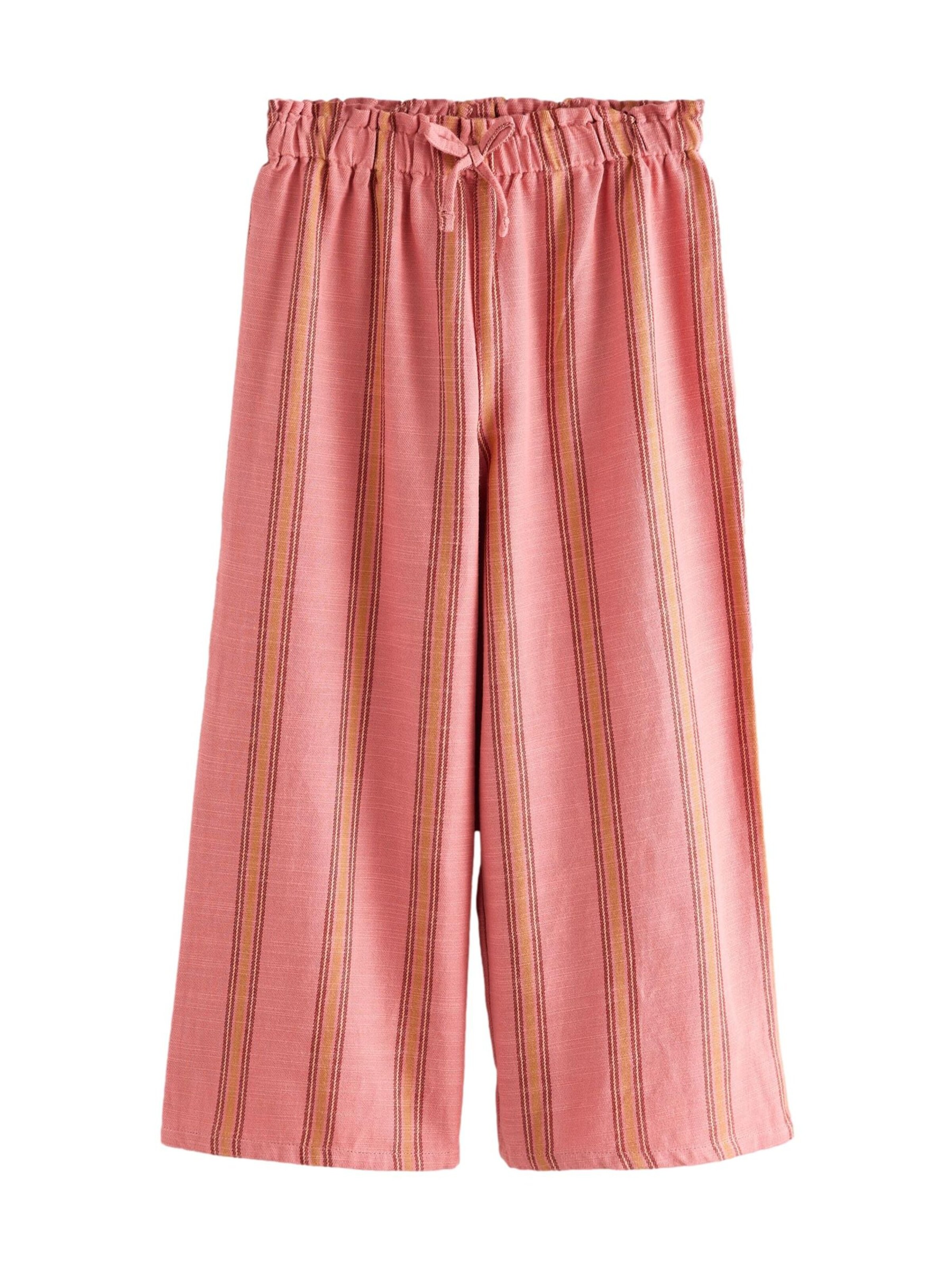 Wide leg Pantaloni di Next in rosa: frontale