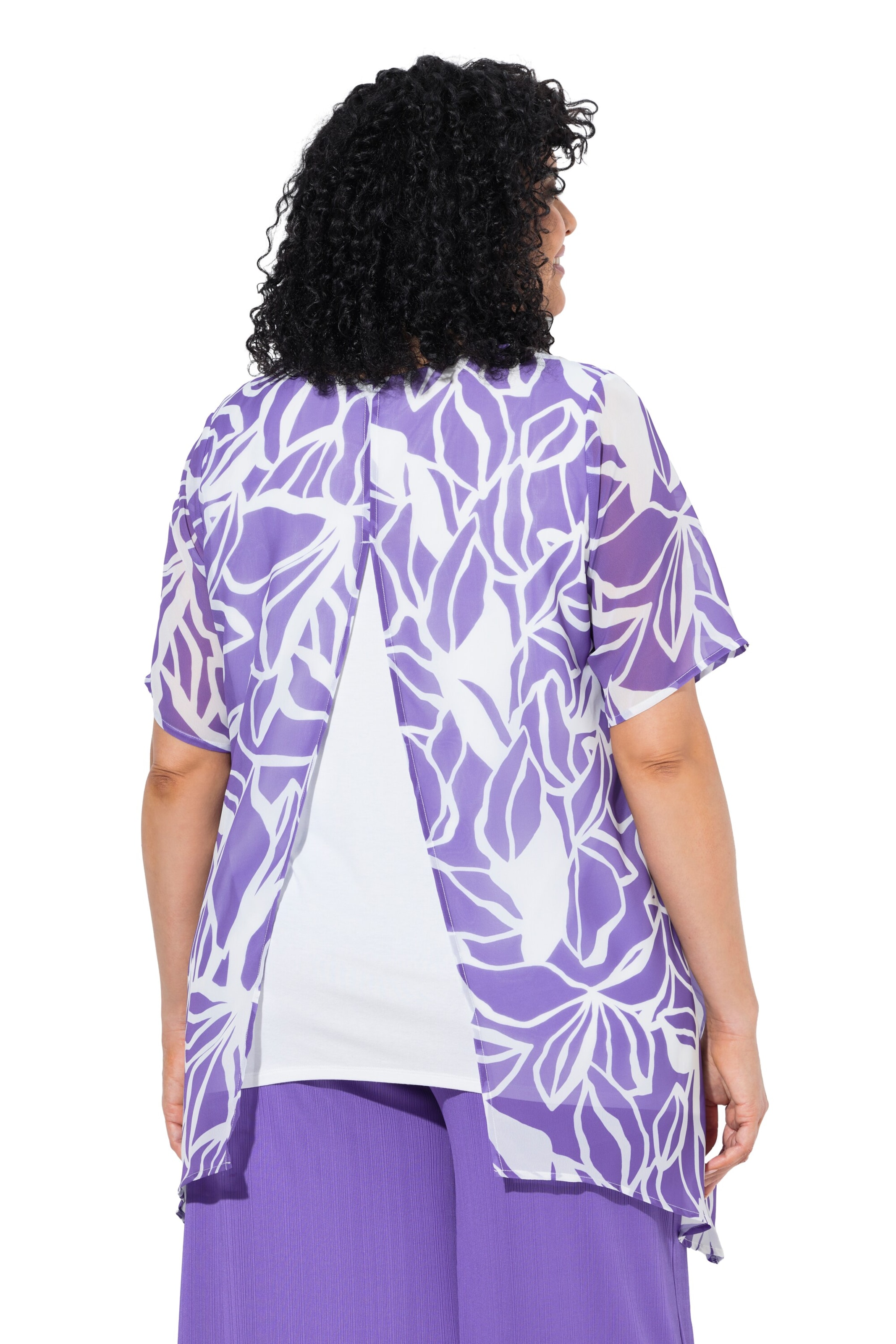 Ulla Popken Tunic in Purple