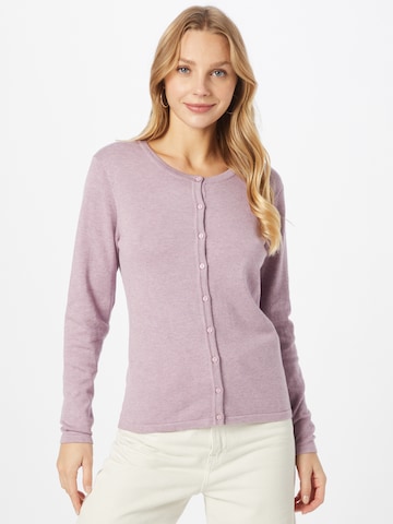 Soyaconcept Knit cardigan 'Dollie' in Purple: front