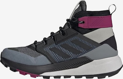 adidas Terrex Boots in rauchblau / grau / hellgrau / eosin / schwarz, Produktansicht