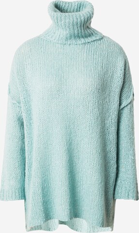 Pull-over oversize 'Be44nja' ZABAIONE en vert : devant