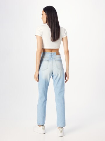 Nasty Gal Tapered Jeans in Blue