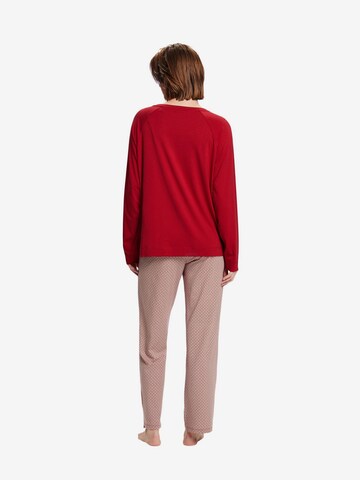 ESPRIT Pyjama in Rot