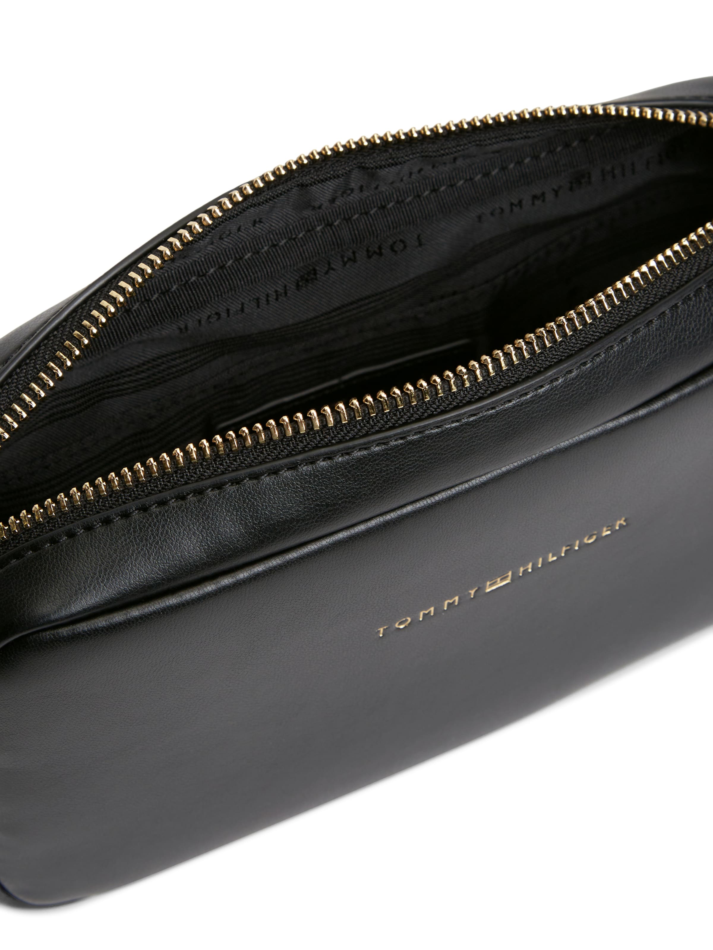 TOMMY HILFIGERTorba preko ramena 'ESSENTIAL' - crna boja