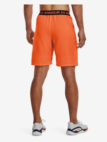 Regular Pantalon de sport 'Vanish' UNDER ARMOUR en orange