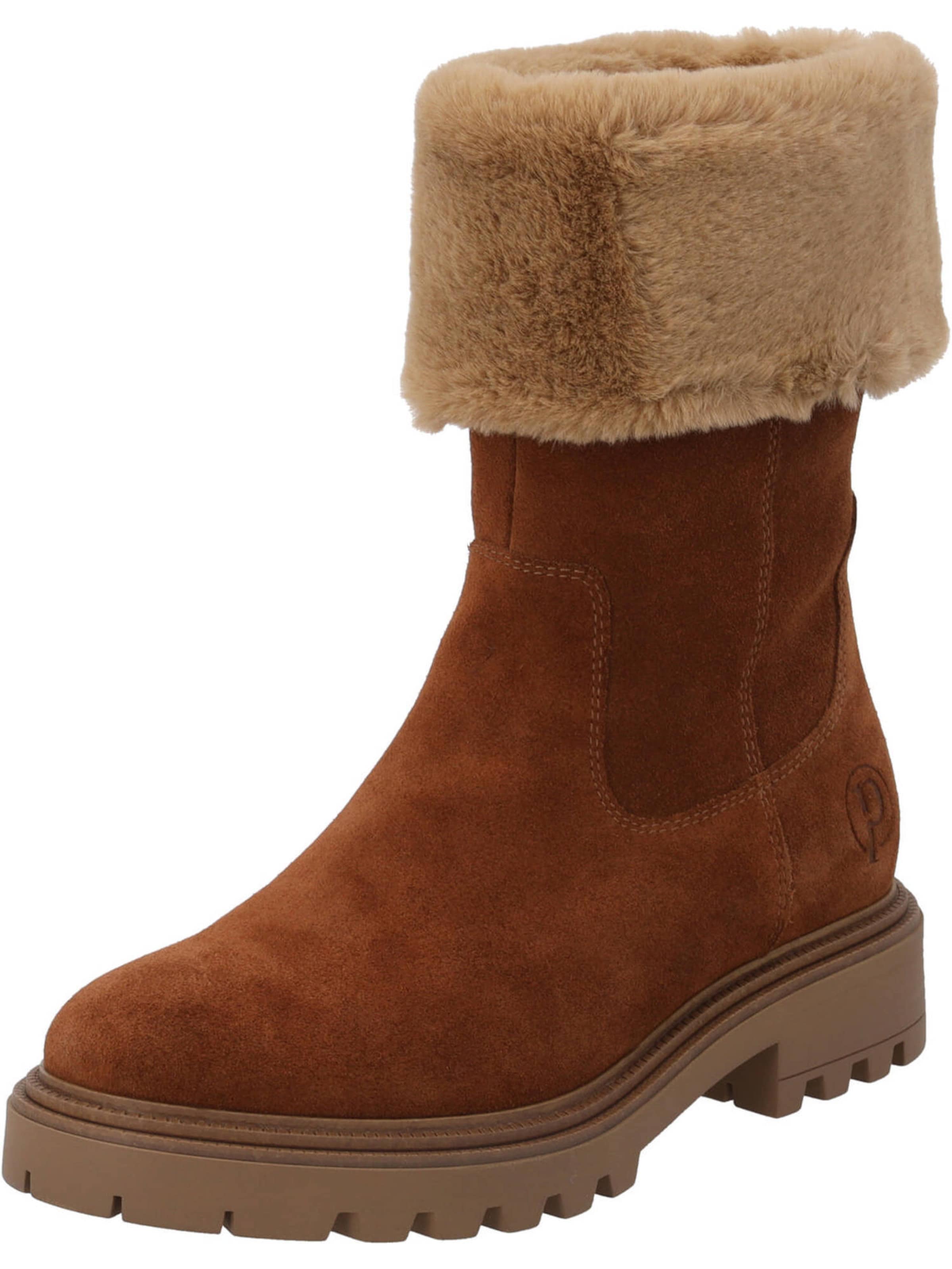 Palado Enkellaarsjes 'Beilabla' in Bruin: voorkant