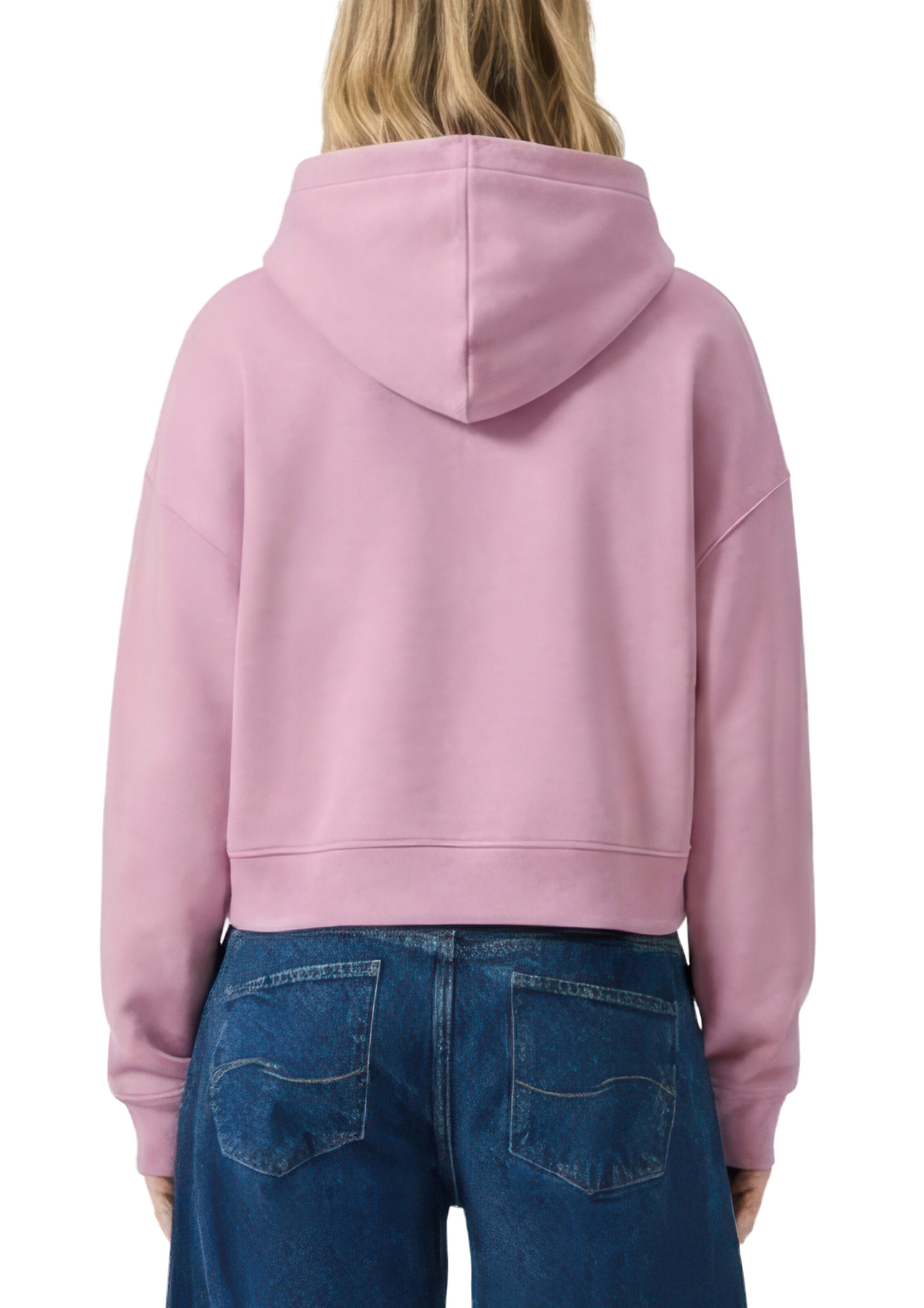 Sweat-shirt QS en rose