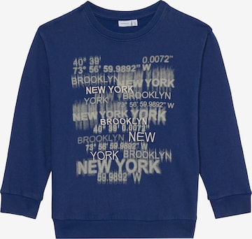 NAME IT Collegepaita 'NKMNESTEL' värissä sininen: etupuoli