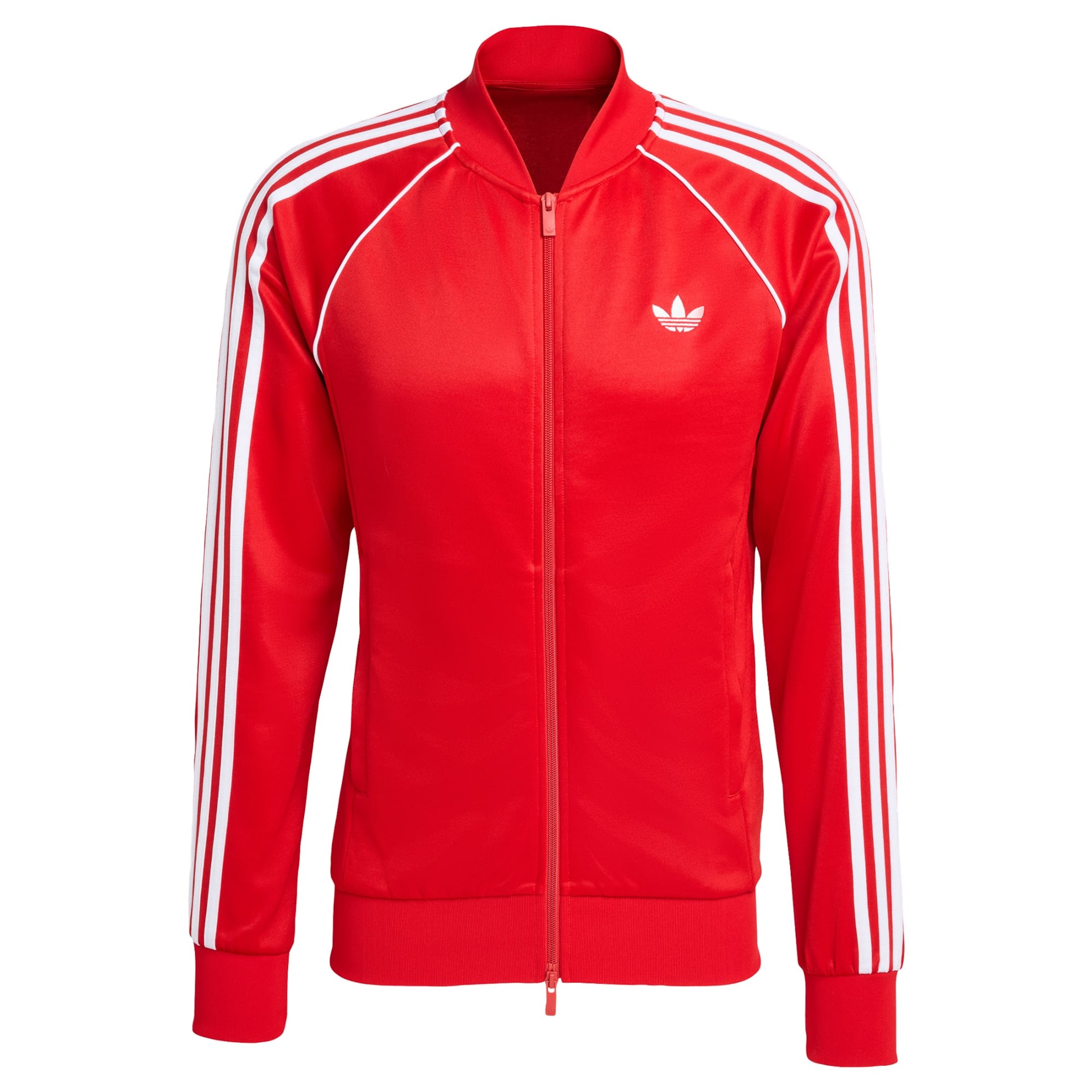Giacca di felpa 'SST' di ADIDAS ORIGINALS in rosso: frontale