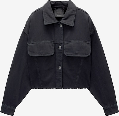 Pull&Bear Veste mi-saison en noir, Vue avec produit