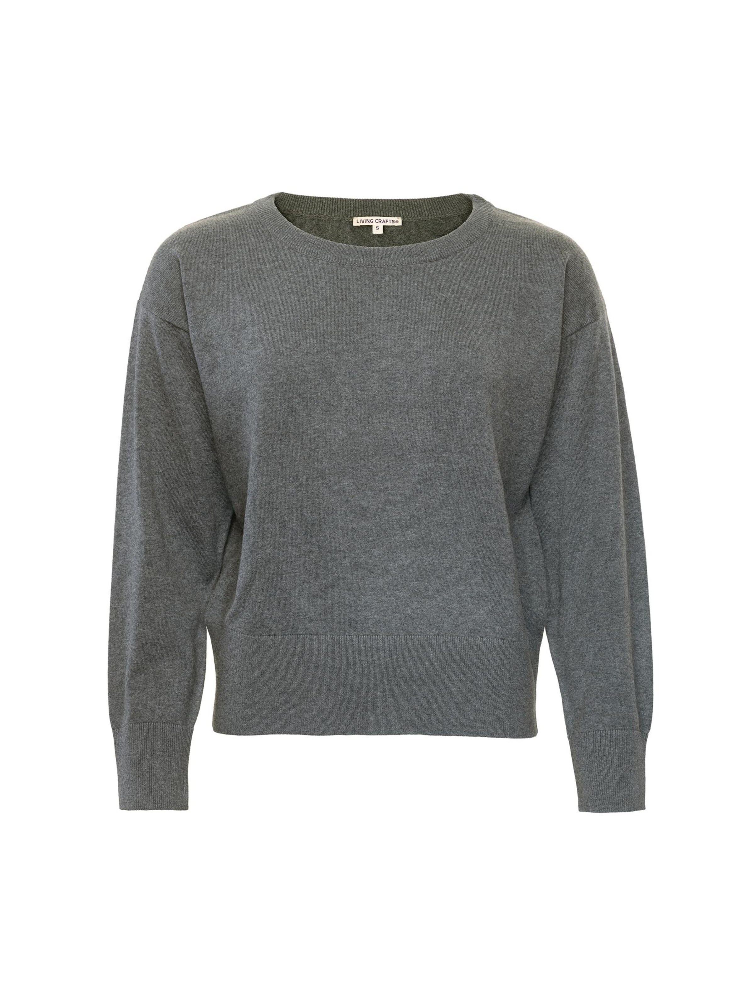 Living Crafts Pullover 'UNDINE'‌‌ in L in grau, Produktansicht