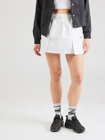 Nike Sportswear Юбка 'STREET 4' в Белый: спереди