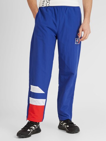 Champion Authentic Athletic Apparel - Loosefit Pantalón en azul: frente