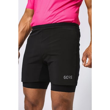 GORE WEAR Regular Outdoor Pants 'R5' in Black: front