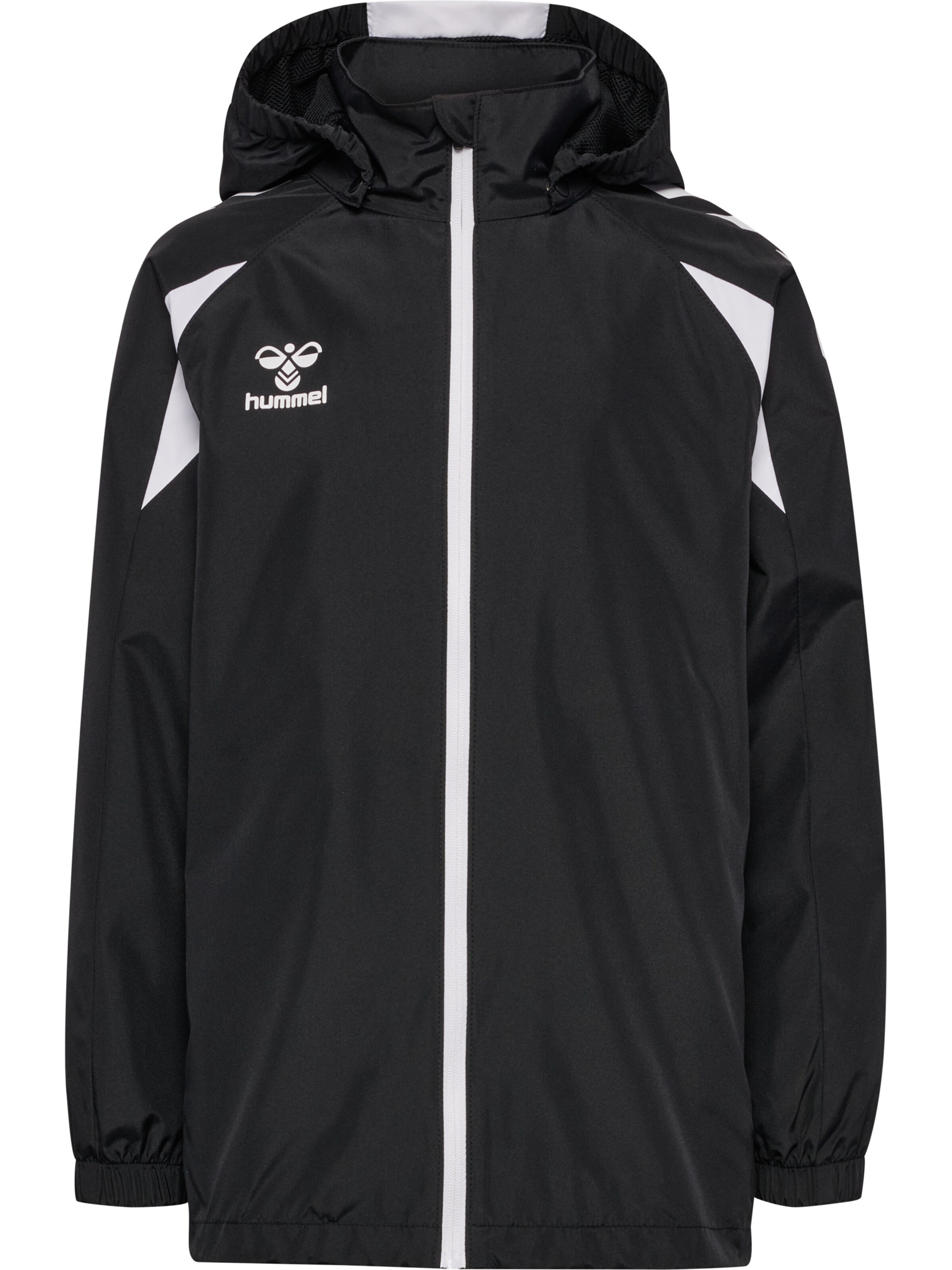Hummel Outdoorjas in Zwart: voorkant