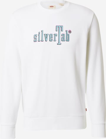 Sweat-shirt 'STANDARD GRAPHIC CREW MULTI-COLOR' LEVI'S ® en blanc : devant