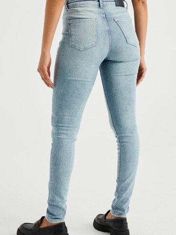 WE Fashion Skinny Jeans i blå