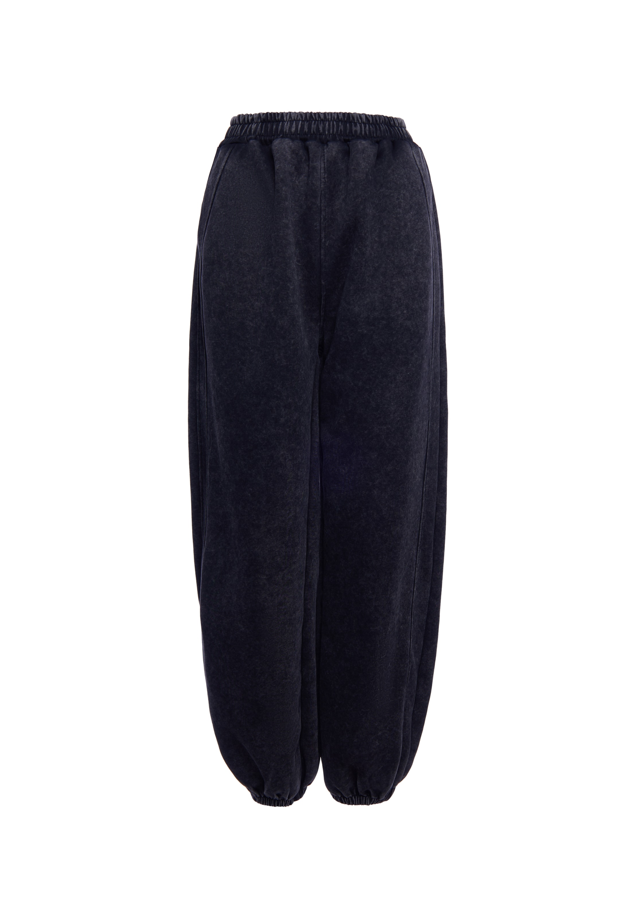 myMo ROCKS - Loosefit Calças em preto: frente