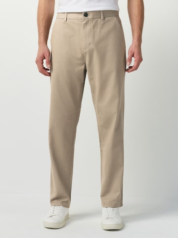 Next Regular Chino trousers in Beige: front