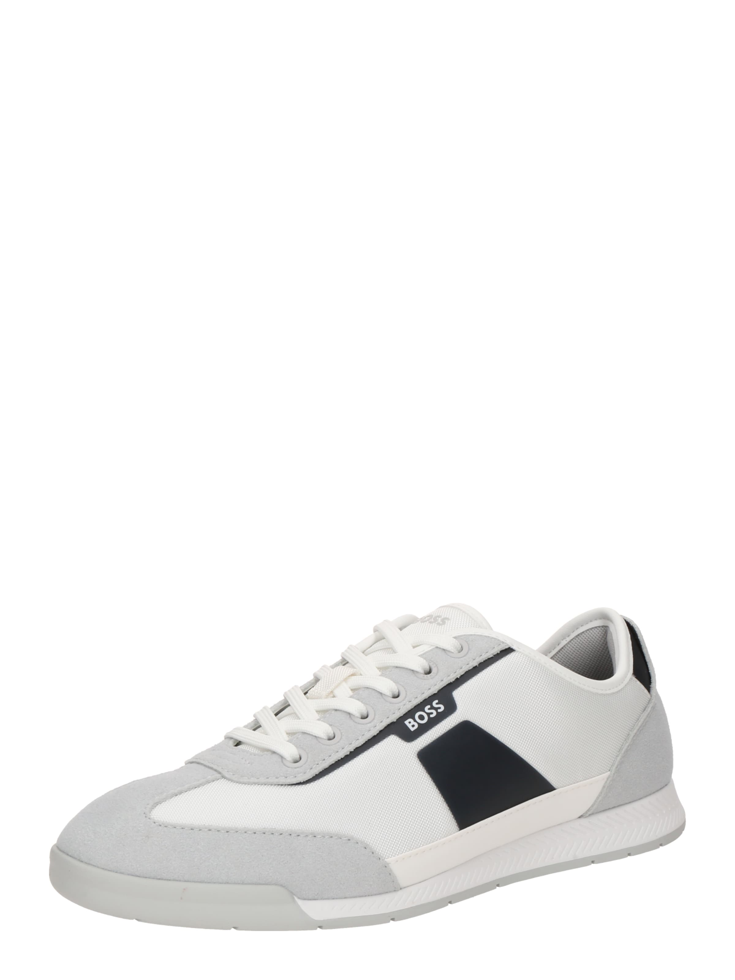 BOSS Sneakers laag 'Nitan' in Wit: voorkant