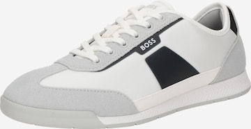 BOSS Sneaker low 'Nitan' i hvid: forside
