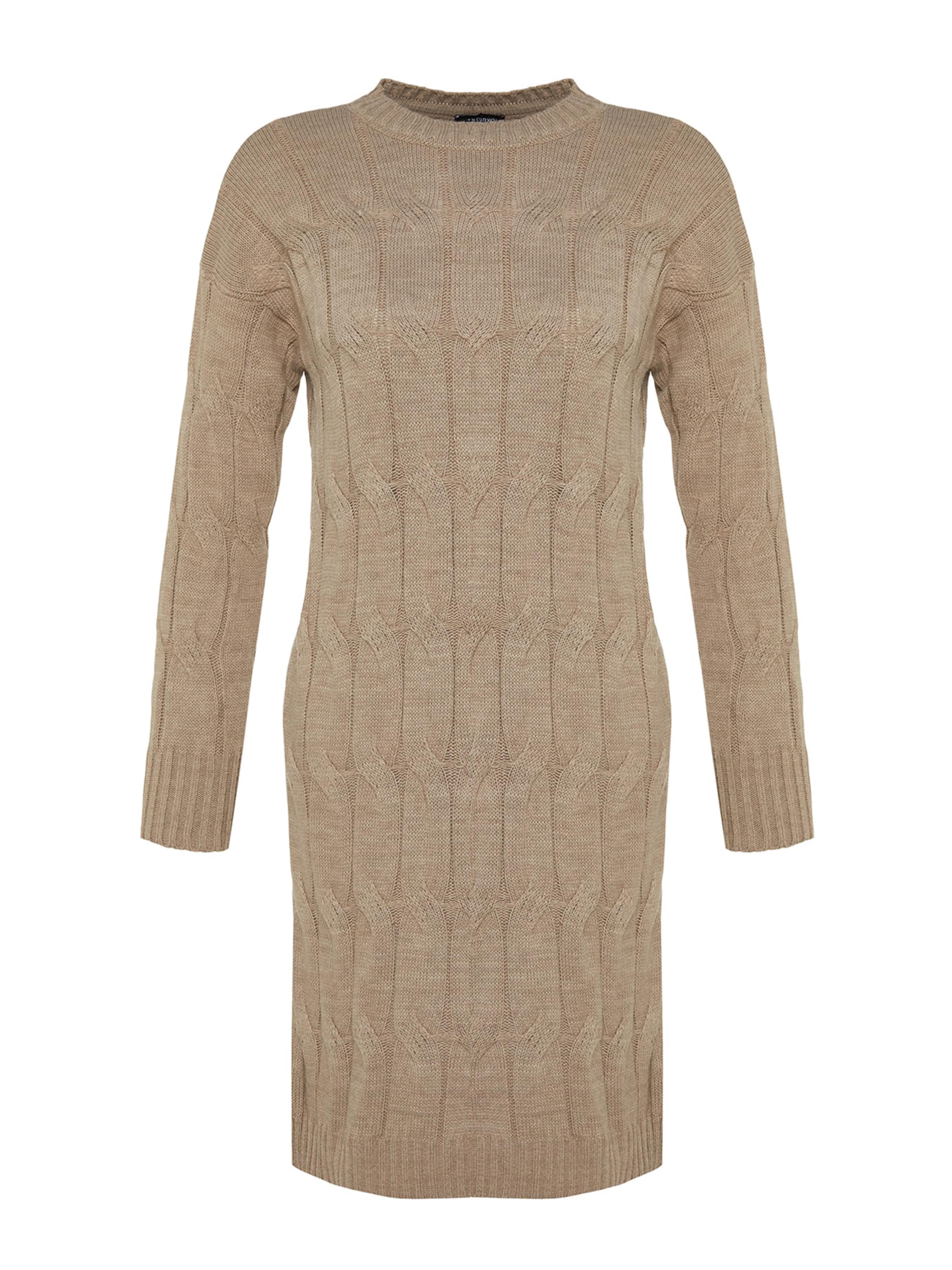 gesztenyebarna Trendyol Kötött ruhák, Termék nézet