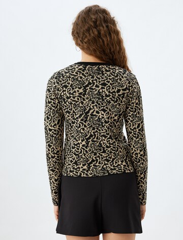 Koton Gebreid vest in Zwart